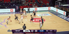 <strong>79比71！掐灭韩国三分成功复仇中国男篮闯</strong>